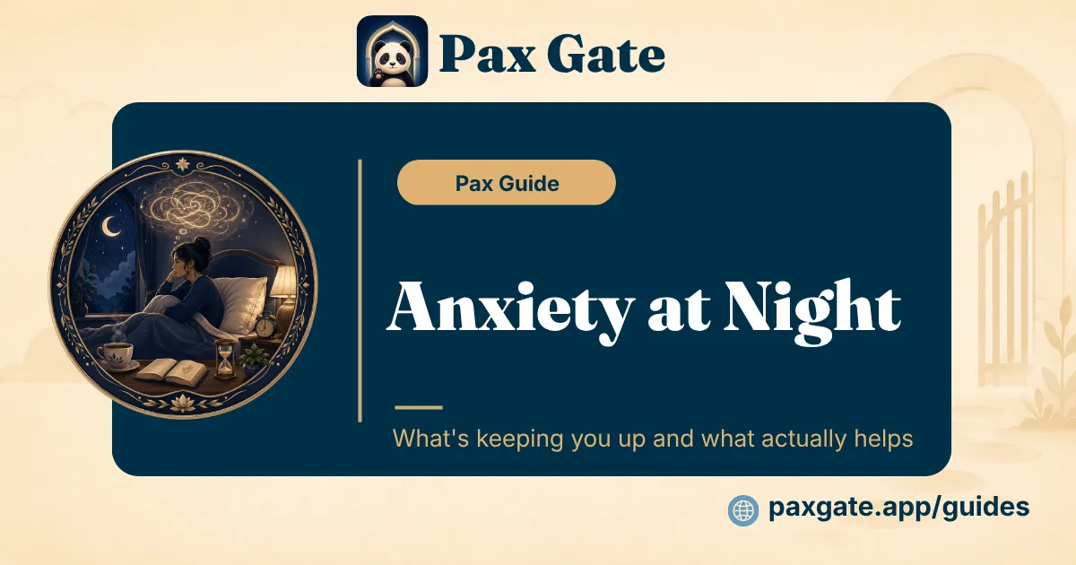 Anxiety at night featured guide