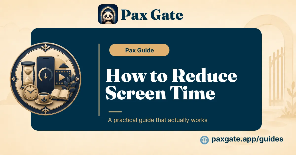 How to reduce screen time featured guide
